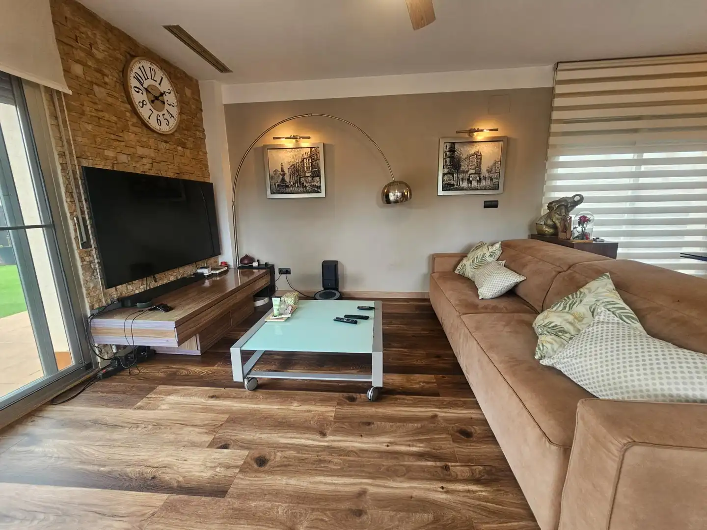 Sala de estar de Piso en venta en La Ràpita con Aire acondicionado, Jardín privado y Terraza