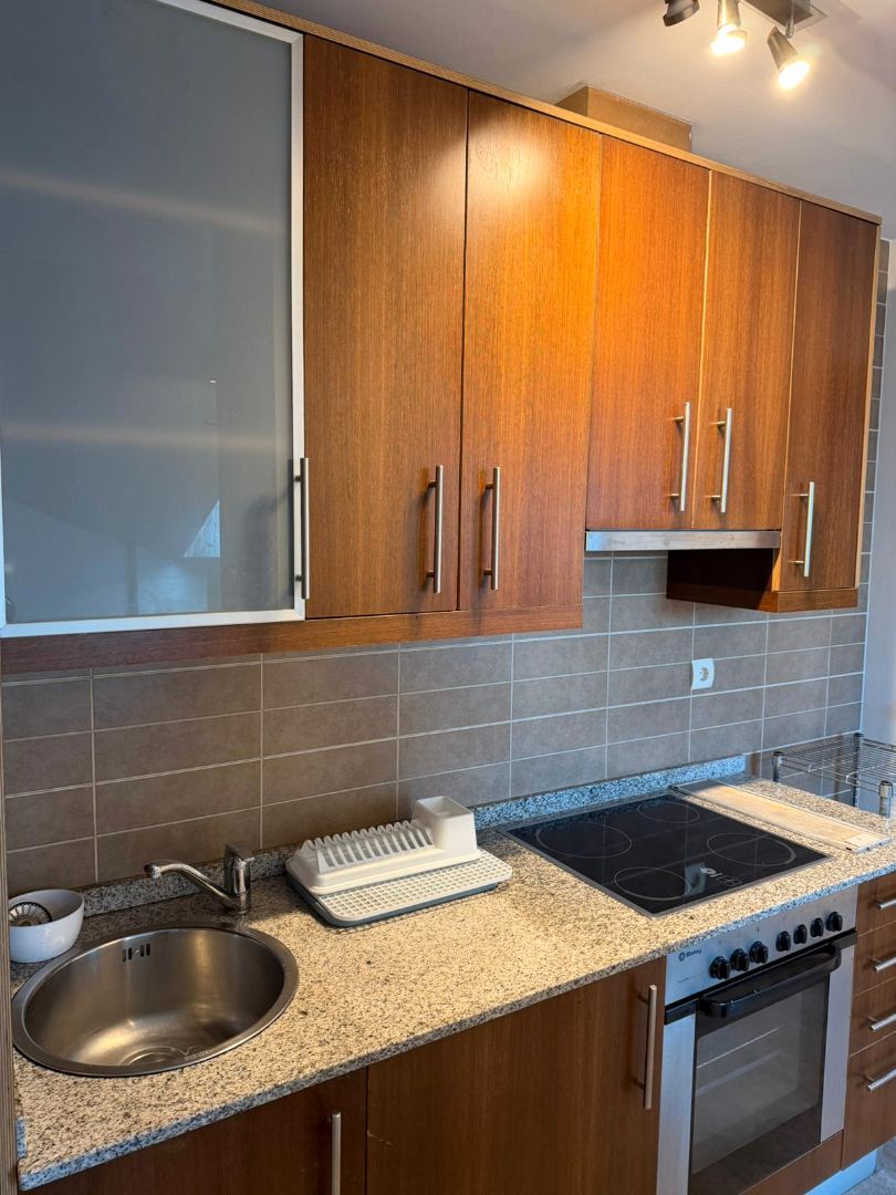 Kitchen of Attic for rent in Santiago de Compostela   with Heating, Storage room and Furnished