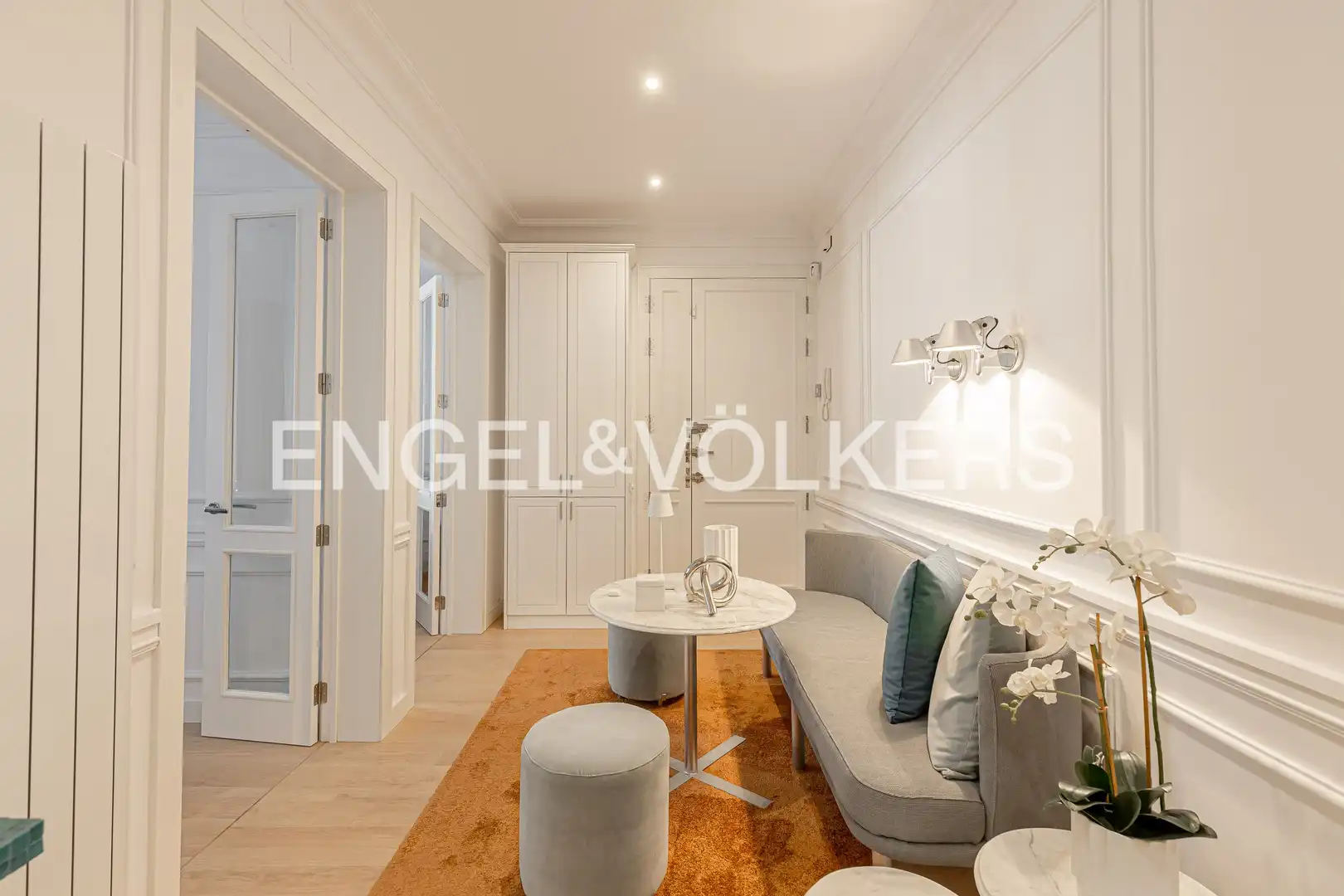 Sala de estar de Piso en venta en Madrid con Calefacción, Trastero y Amueblado