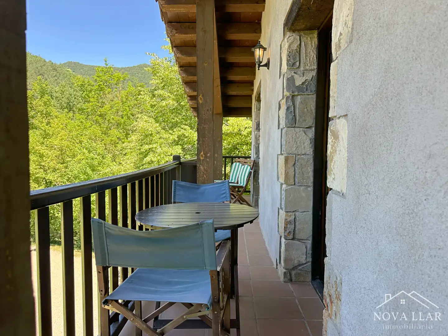 Terraza de Finca rústica en venta en Les Llosses con Calefacción, Jardín privado y Terraza