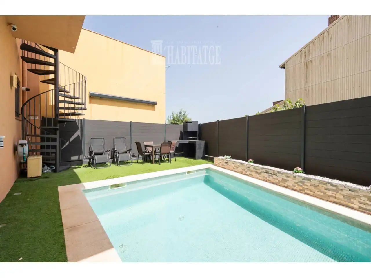 Terraza de Casa o chalet en venta en Torelló con Aire acondicionado, Calefacción y Jardín privado