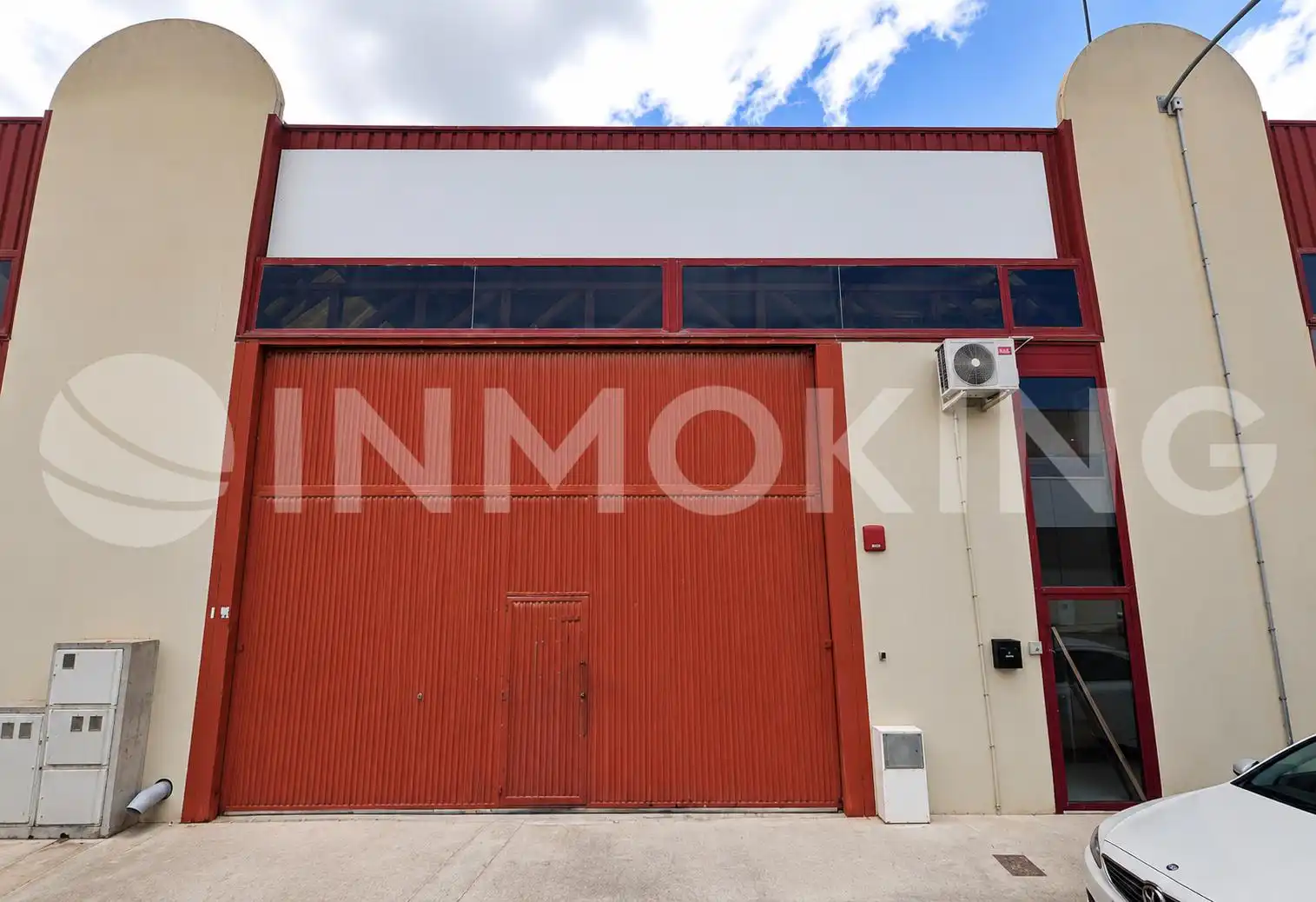 Vista exterior de Nave industrial en venta en Molina de Segura