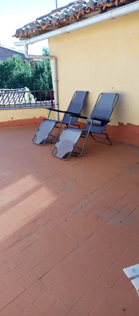 Terrassa de Casa o xalet en venda en Santa Cristina de Valmadrigal amb Calefacció i Moblat