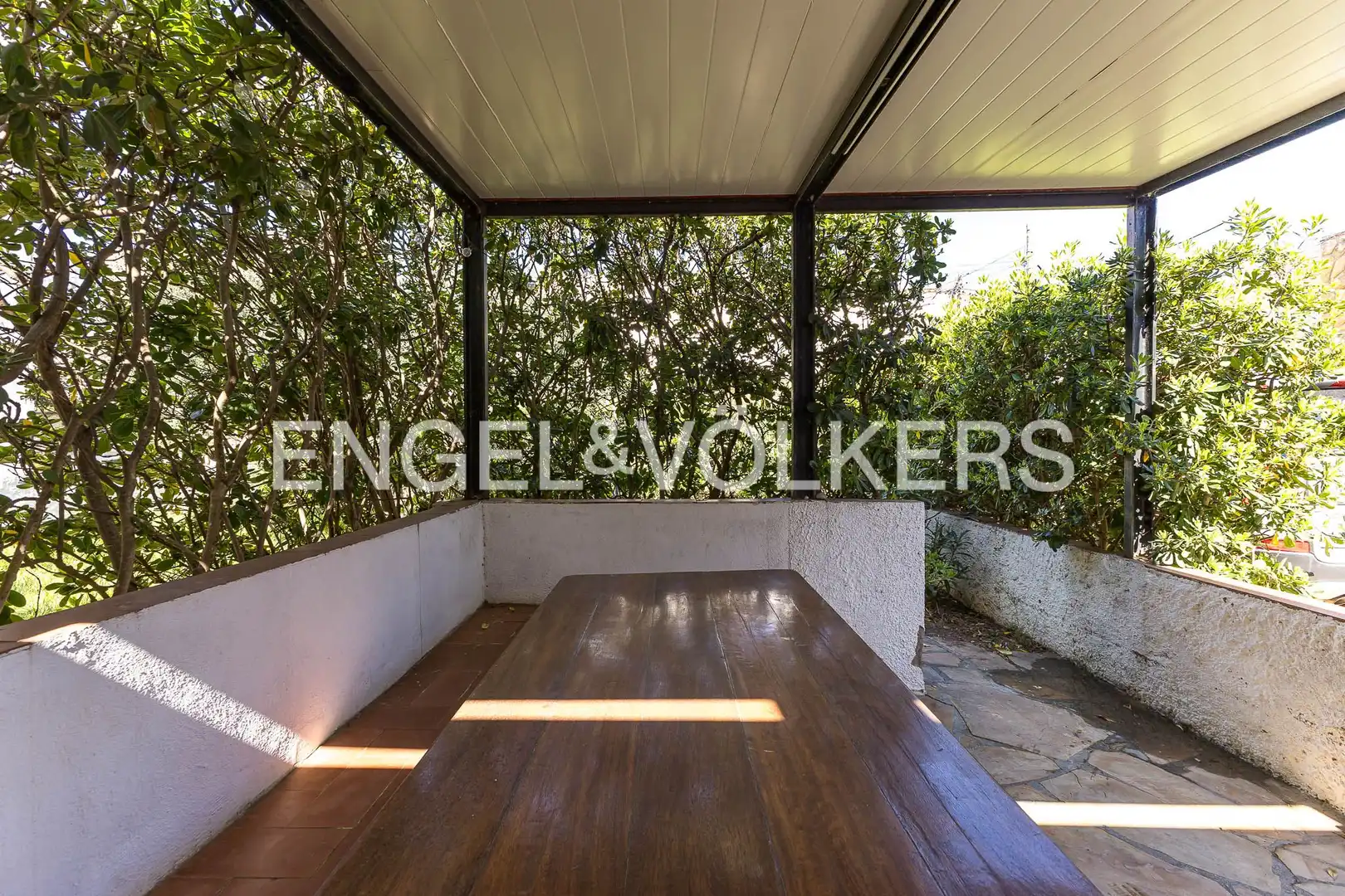 Terrasse von Wohnung zur Miete in Cubelles mit Klimaanlage, Heizung und Privatgarten