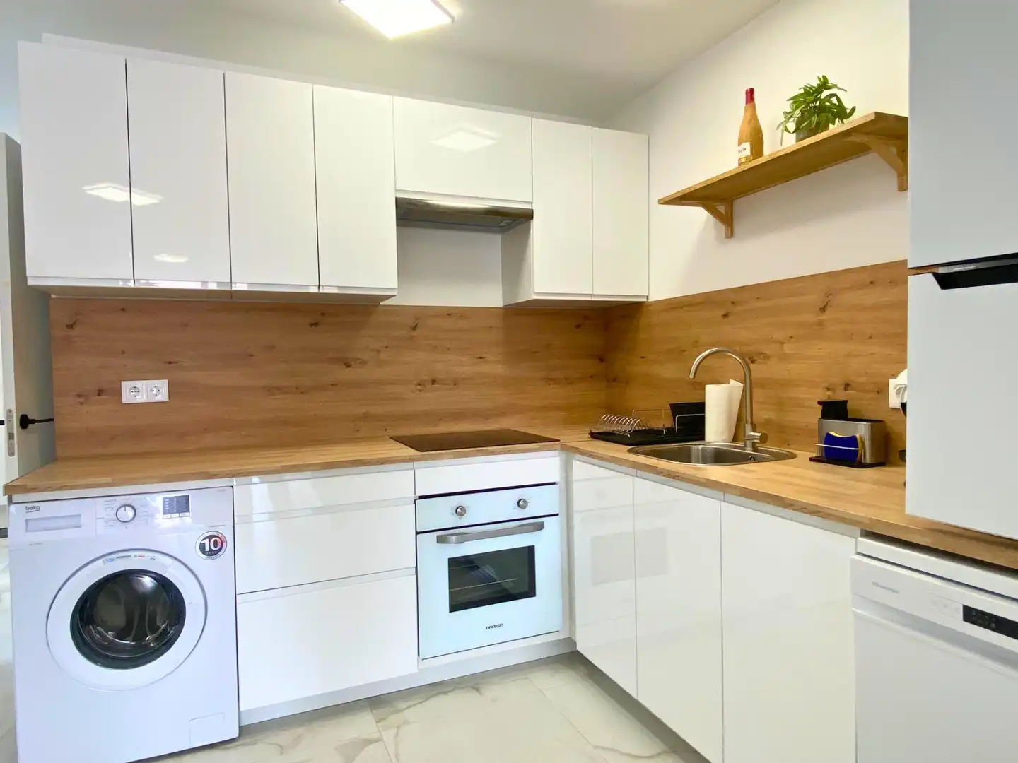 Kitchen of Flat for sale in Playa del Acequión, Náufragos y Rocío del Mar