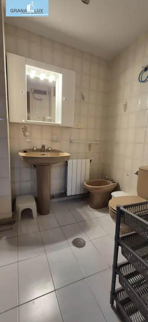 Bathroom of Flat for rent in Granada  with Heating, Furnished and Balcony