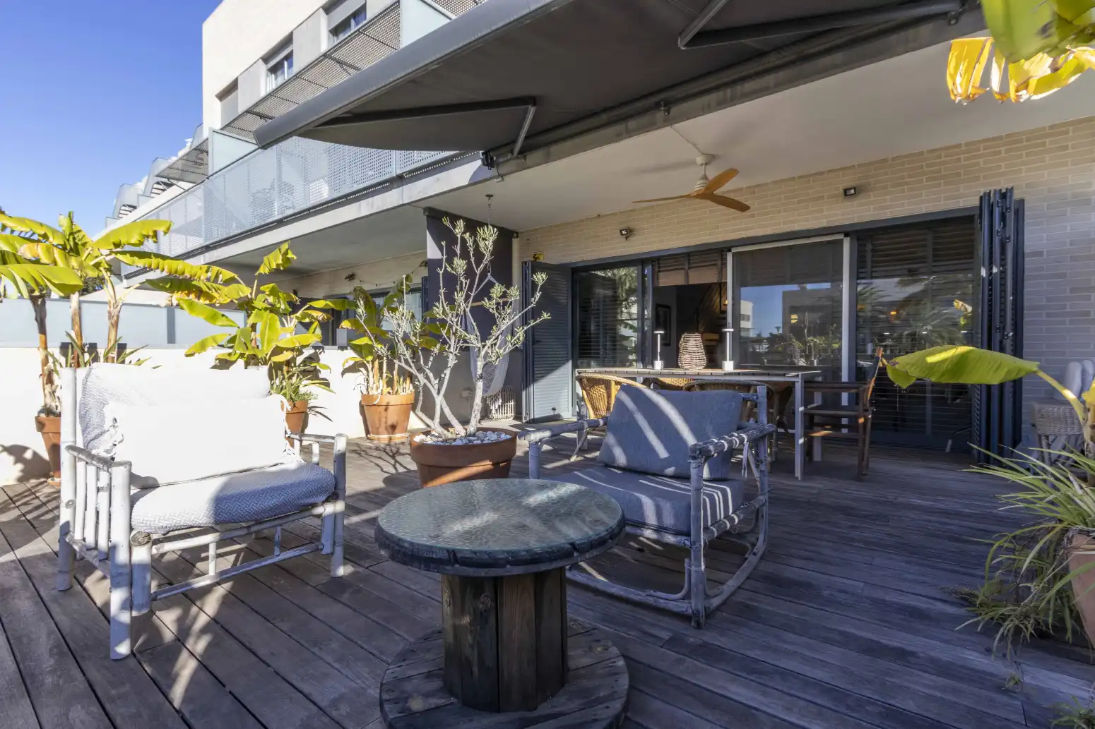 Terrace of Houses for sale in La Pobla de Farnals  with Air Conditioner, Heating and Private garden