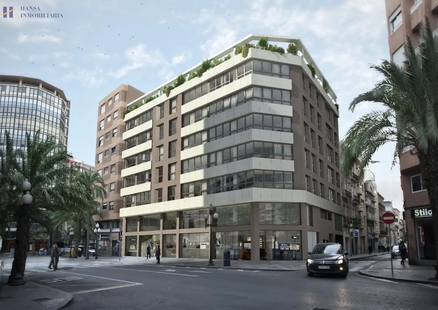 Exterior view of Flat for rent in Alicante / Alacant  with Air Conditioner, Heating and Storage room
