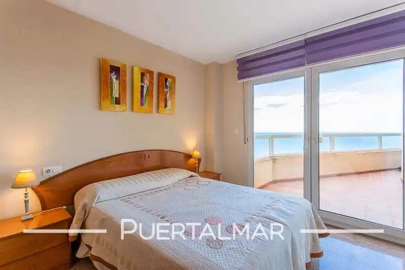 Bedroom of Flat for rent in El Campello  with Air Conditioner, Heating and Terrace