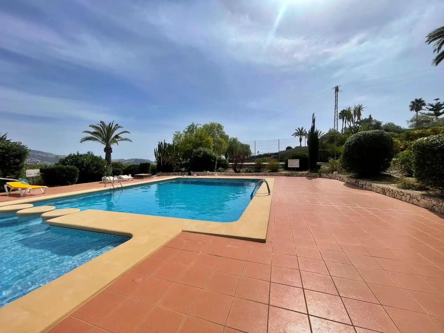 Piscina de Casa o xalet de lloguer en Moraira amb Calefacció, Terrassa i Piscina