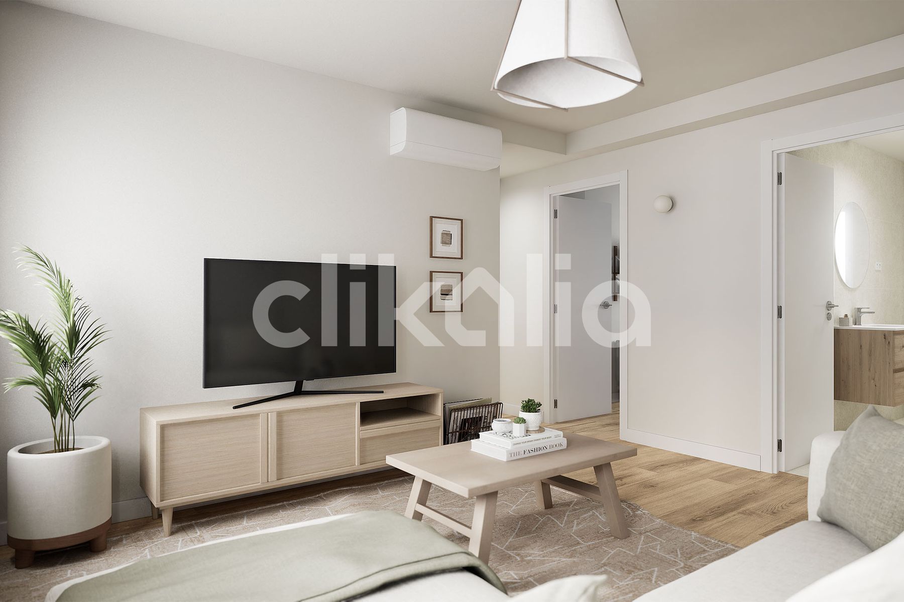Living room of Flat for sale in  Madrid Capital  with Air Conditioner, Heating and Storage room