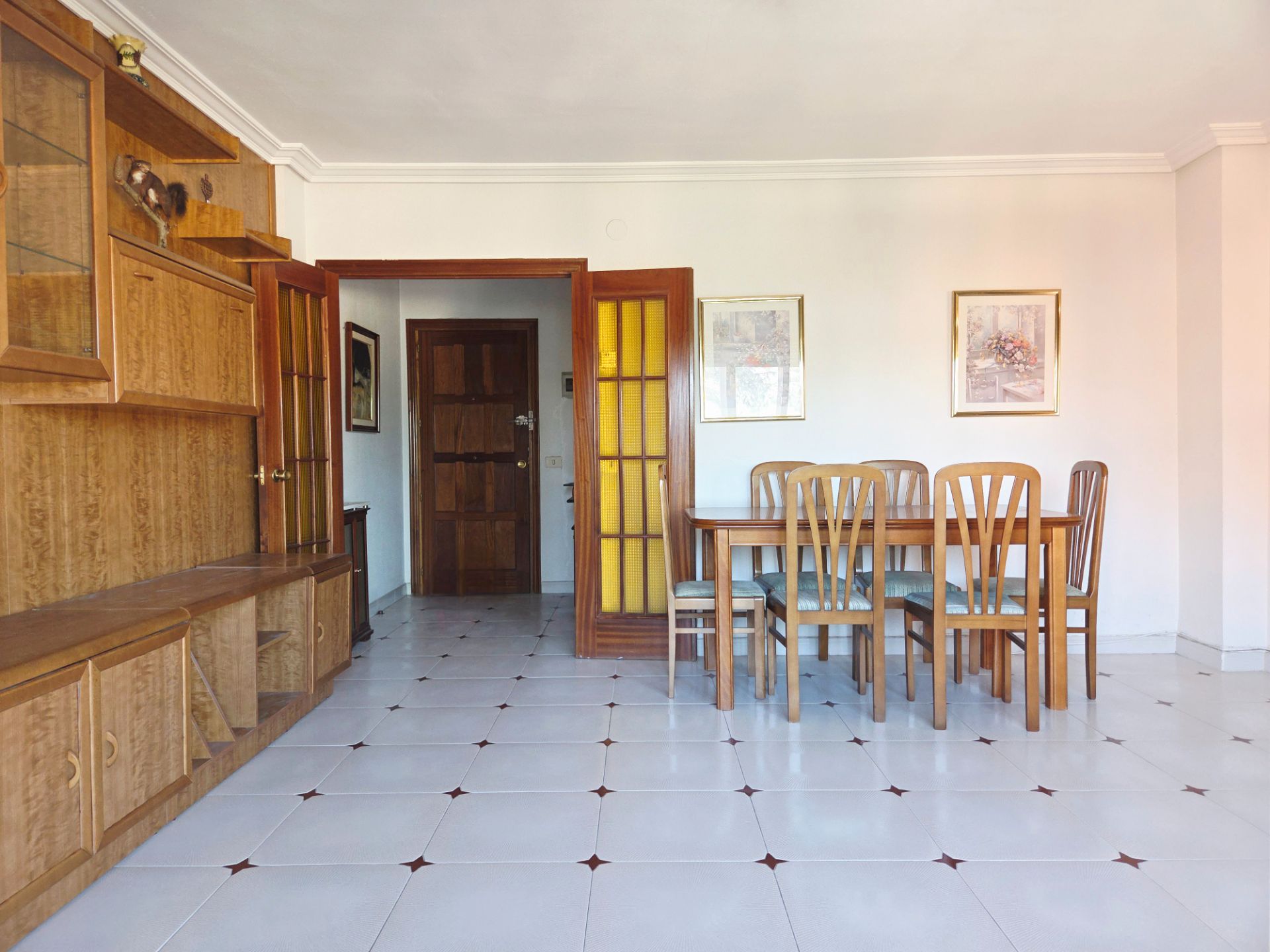 Dining room of Flat for sale in Cuenca Capital  with Air Conditioner, Heating and Storage room
