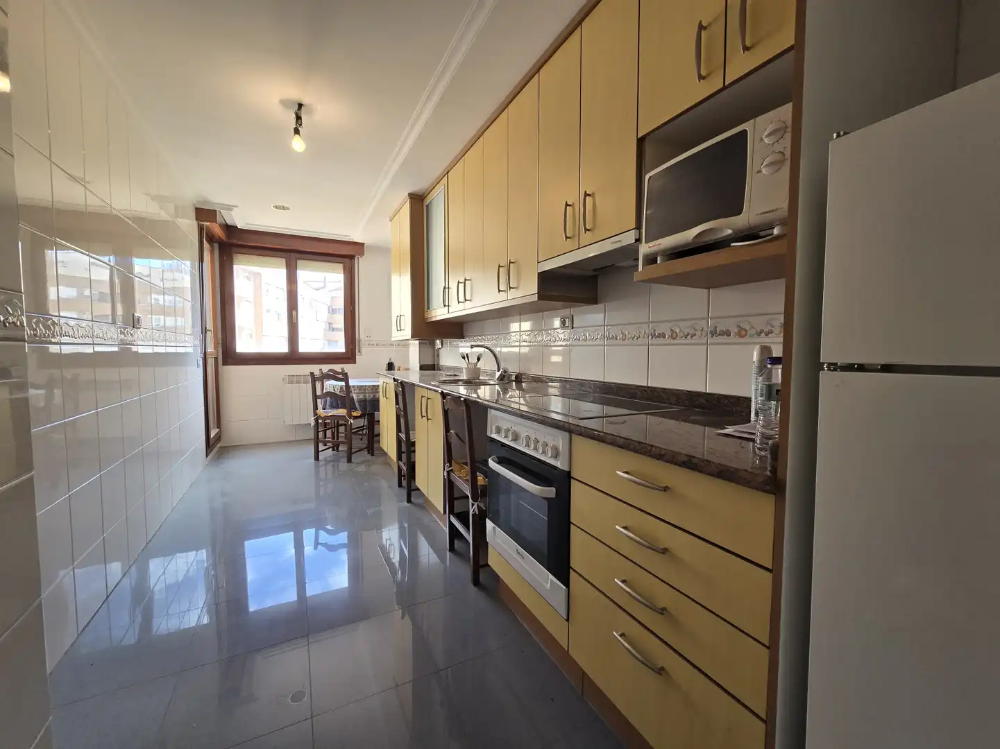 Kitchen of Flat for sale in  Logroño  with Heating, Parquet flooring and Storage room
