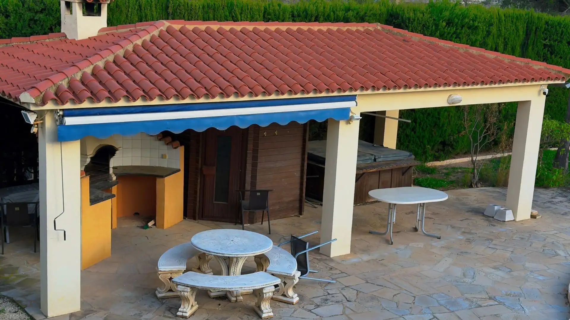 Terraza de Casa o chalet en venta en La Nucia con Aire acondicionado, Jardín privado y Terraza