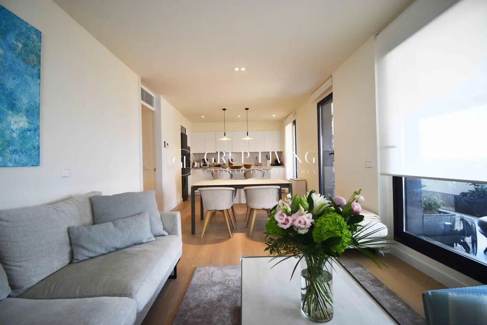 Außenansicht von Wohnung zur Miete in Sitges mit Heizung, Privatgarten und Parkett