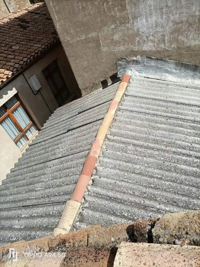 Vista exterior de Casa adosada en venda en Almazán