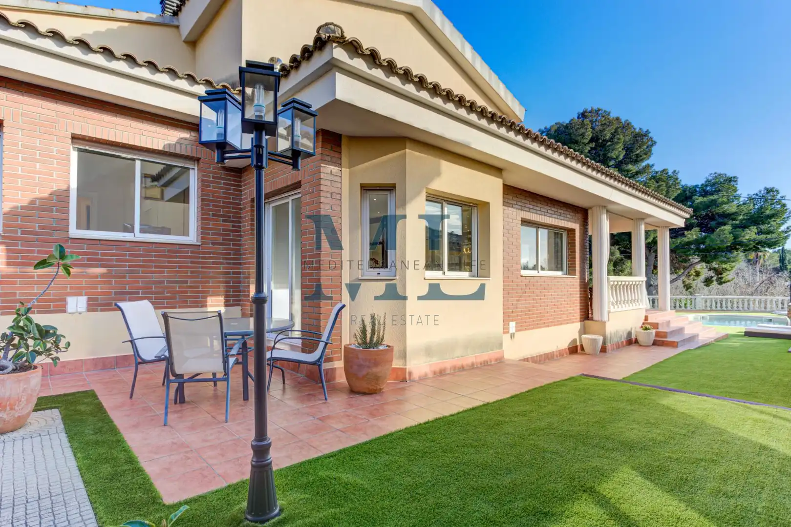 Vista exterior de Casa o chalet en venta en Sant Pere de Ribes con Calefacción, Jardín privado y Piscina