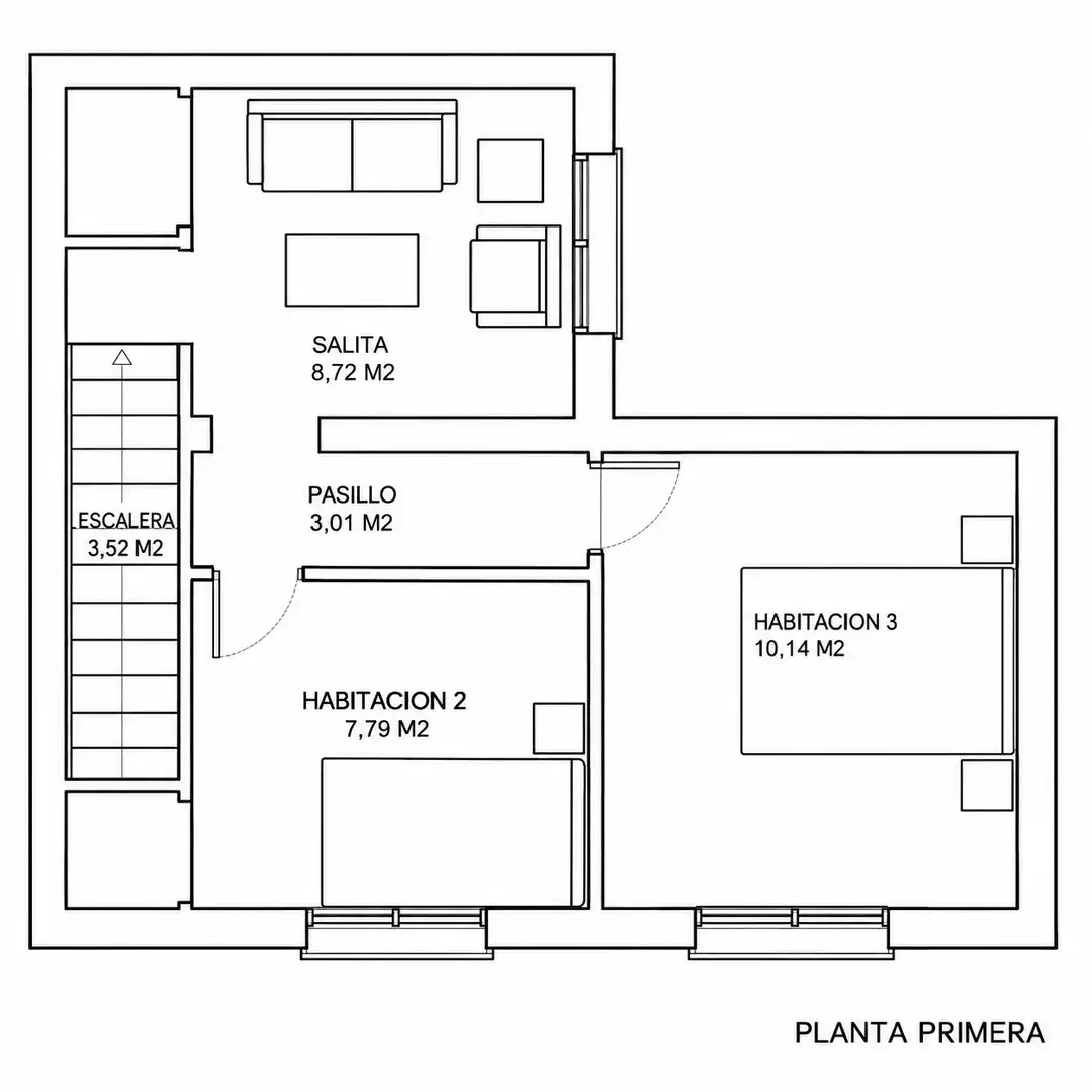 Terraced house for sale in Paseo de la Marina, imagen 14