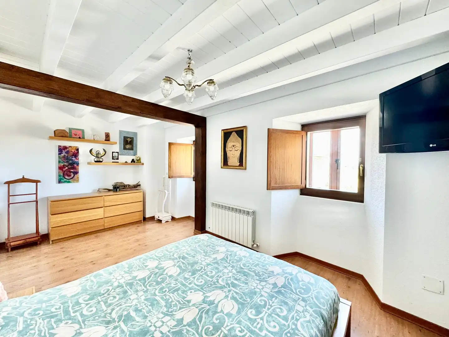 Schlafzimmer von Country house zum Verkauf in Condado de Treviño mit Möbliert