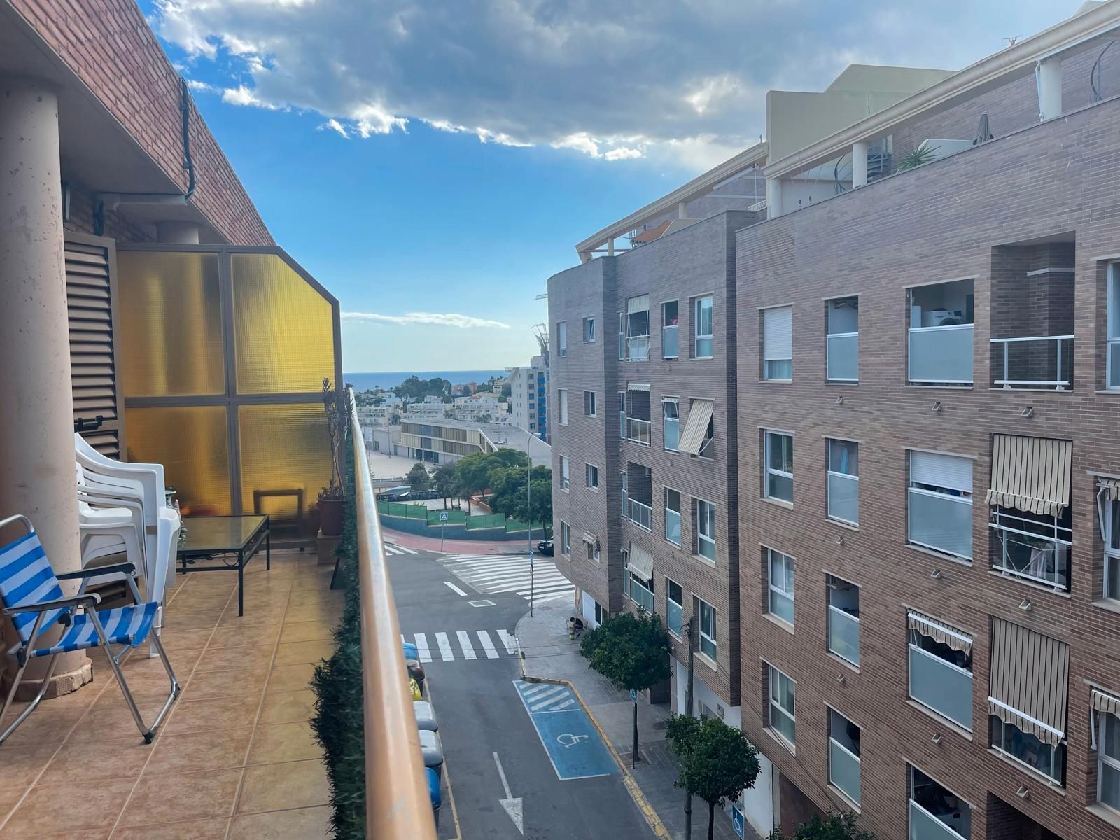 Exterior view of Attic for sale in Calpe / Calp  with Air Conditioner, Heating and Terrace