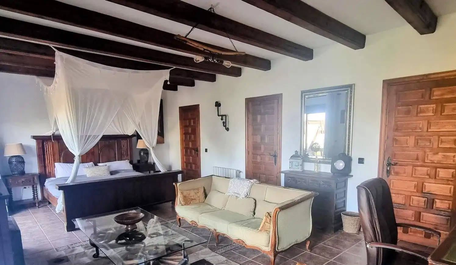 Sala de estar de Casa o chalet en venta en Alhaurín El Grande con Jardín privado y Piscina comunitaria