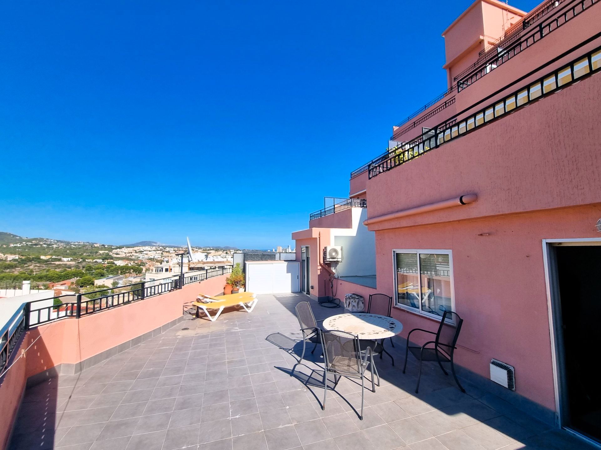 Terrassa de Apartament en venda en Calpe / Calp amb Aire condicionat, Terrassa i Forn