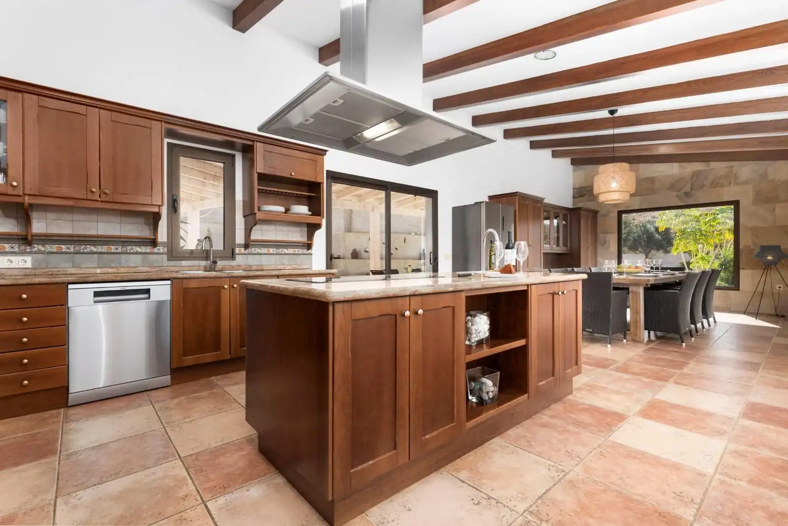 Kitchen of Houses for sale in Pájara  with Air Conditioner, Private garden and Swimming Pool