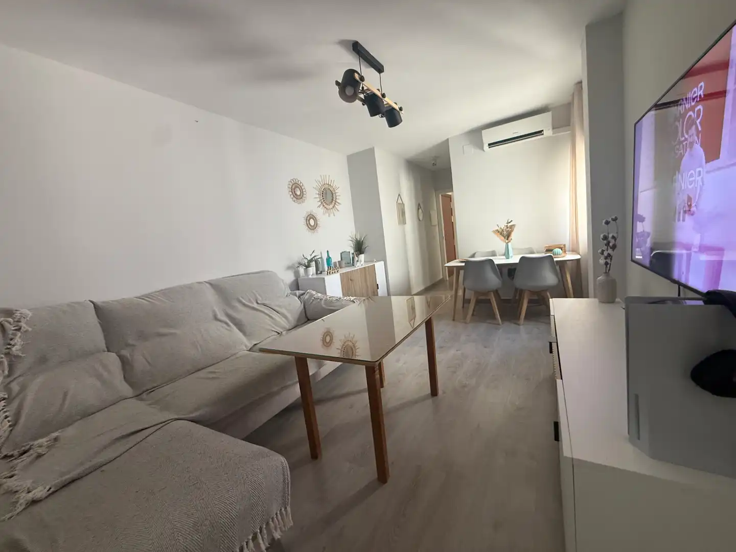 Sala d'estar de Àtic en venda en Huelva amb Aire condicionat, Calefacció i Terrassa