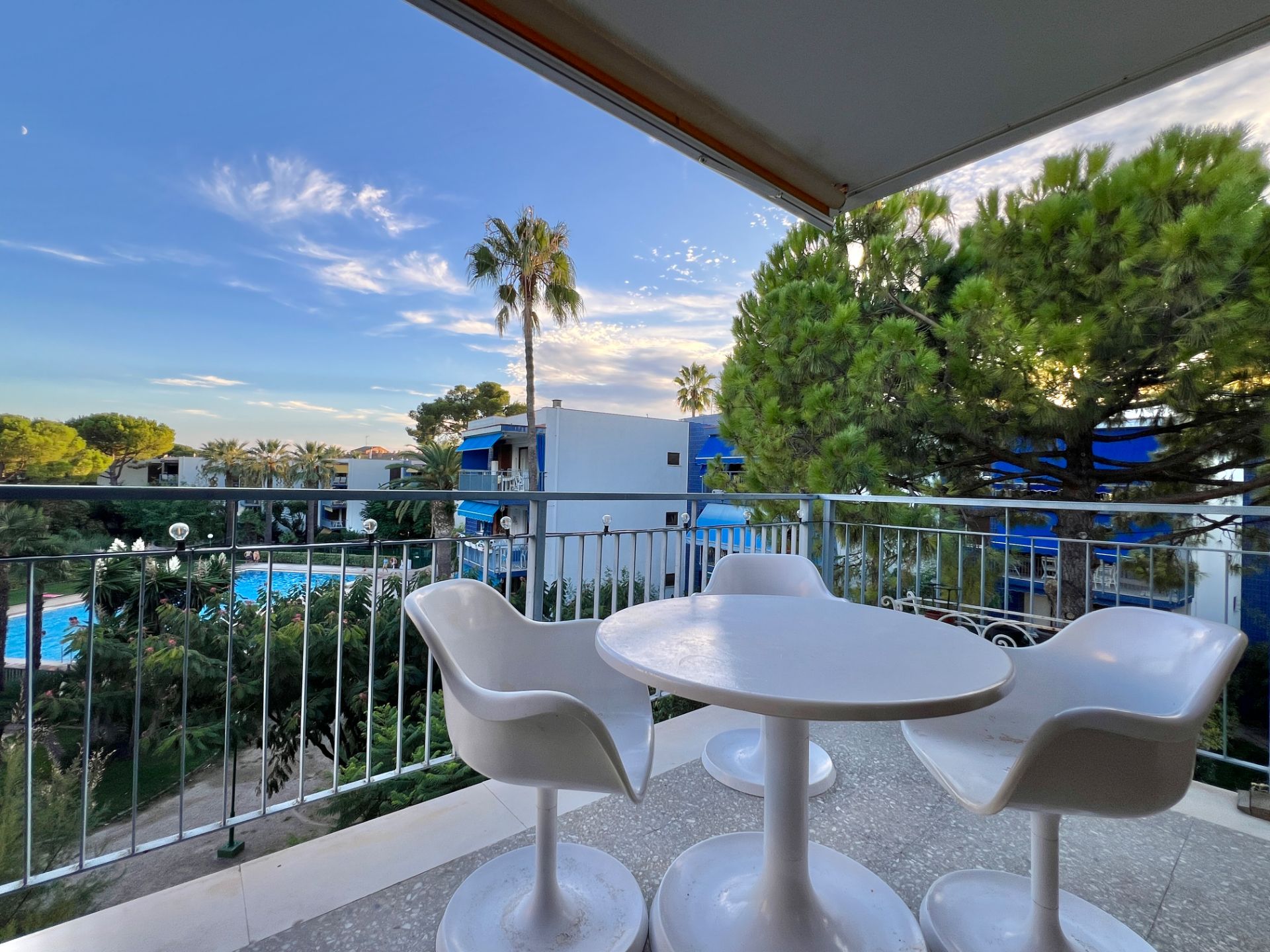 Bedroom of Flat to rent in Cambrils  with Parquet flooring, Terrace and Furnished