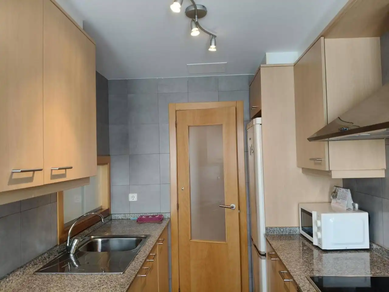 Kitchen of Flat for sale in Cariño  with Heating, Storage room and Furnished