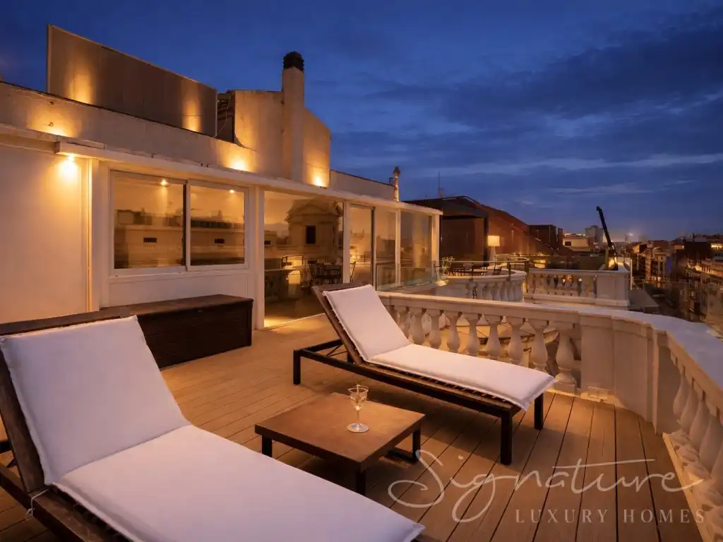 Penthouse mit Aufzug zur Miete in Calle Arago, imagen 40