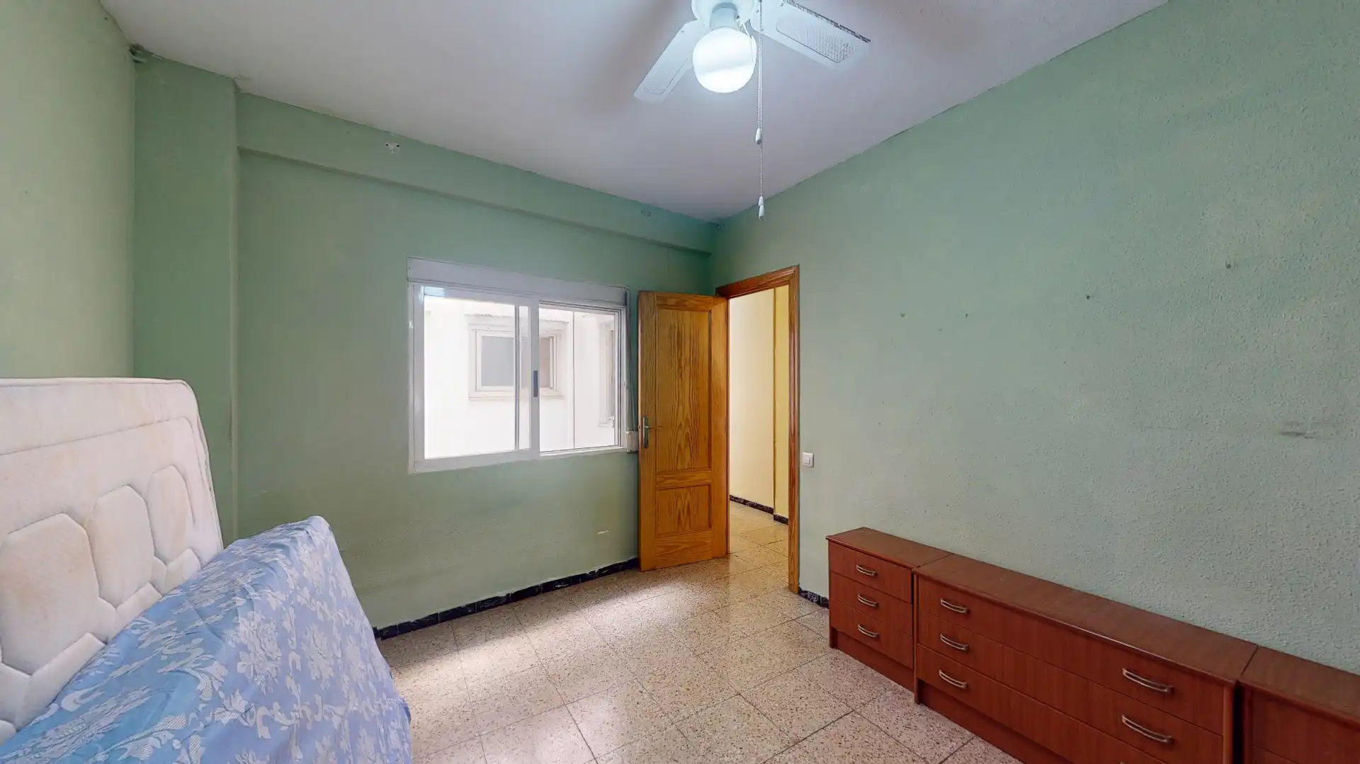 Bedroom of Flat for sale in Alicante / Alacant  with Air Conditioner and Balcony