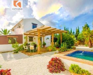 Exterior view of House or chalet for sale in Estepona  with Air Conditioner, Terrace and Swimming Pool