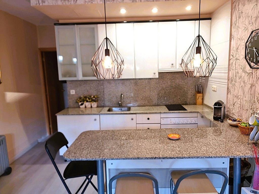 Küche von Wohnungen zum Verkauf in Cambrils mit Klimaanlage, Parkett und Terrasse