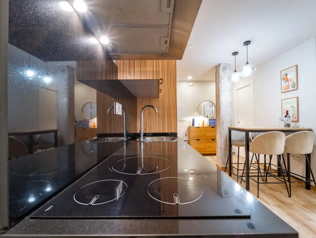 Cocina de Planta baja en venta en Málaga con Aire acondicionado, Calefacción y Terraza