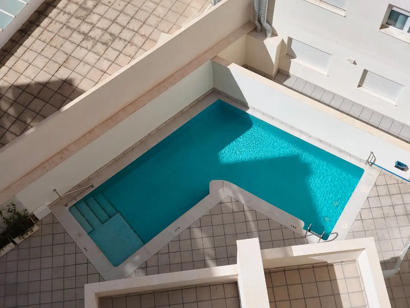 Swimming pool of Attic for rent in Albacete  with Air Conditioner, Heating and Terrace