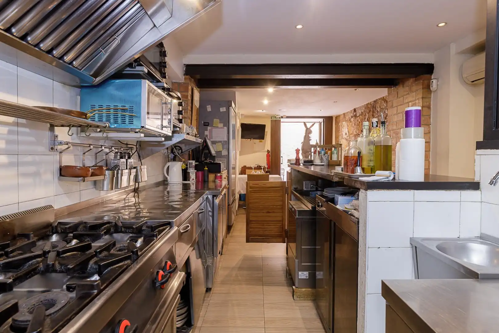 Kitchen of Commercial properties for transfer in Binissalem  with Air Conditioner and Furnished