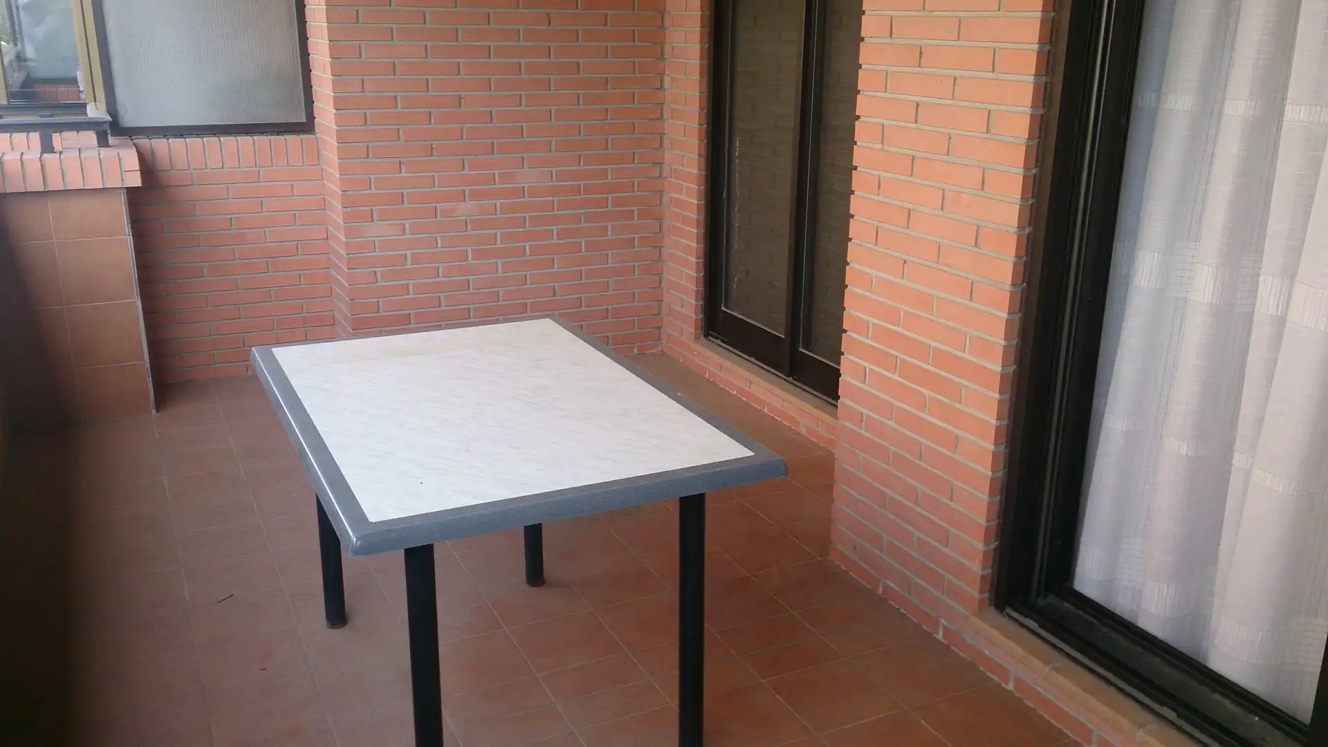 Terrasse von Wohnung zur Miete in Zaragoza mit Klimaanlage, Heizung und Parkett