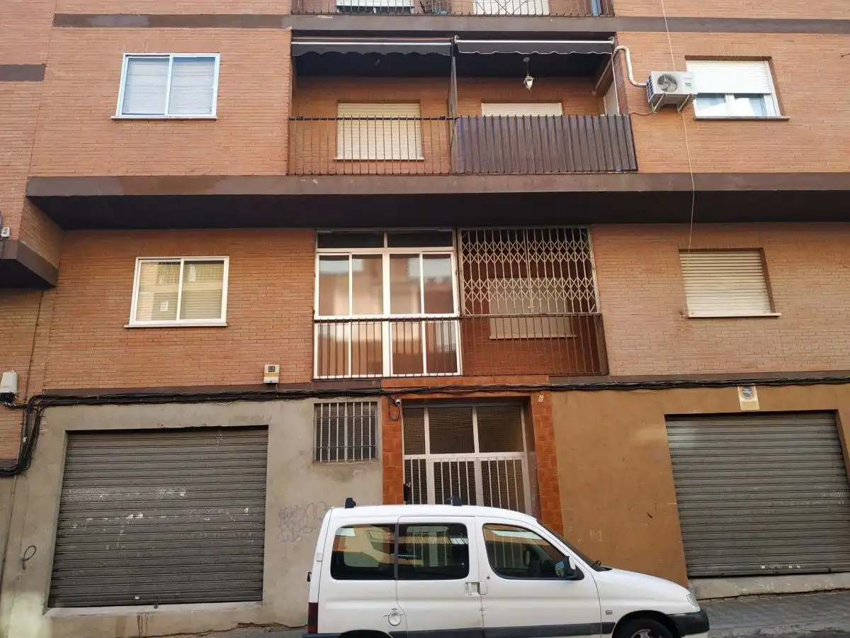 Vista exterior de Piso de alquiler en Plasencia con Terraza, Amueblado y Balcón