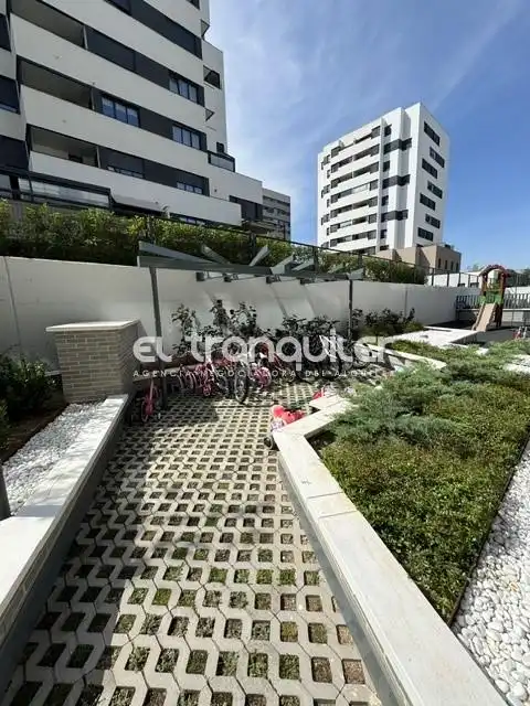 Terrace of Flat for rent in Madrid  with Air Conditioner, Terrace and Storage room