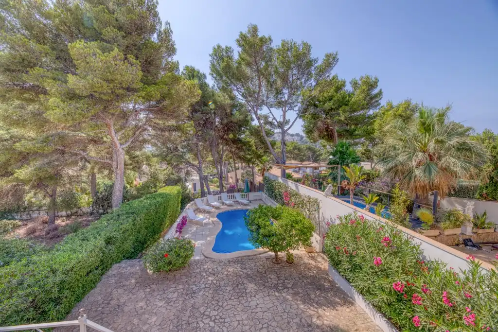 Garden of Houses for sale in Calvià  with Terrace, Swimming Pool and Sauna