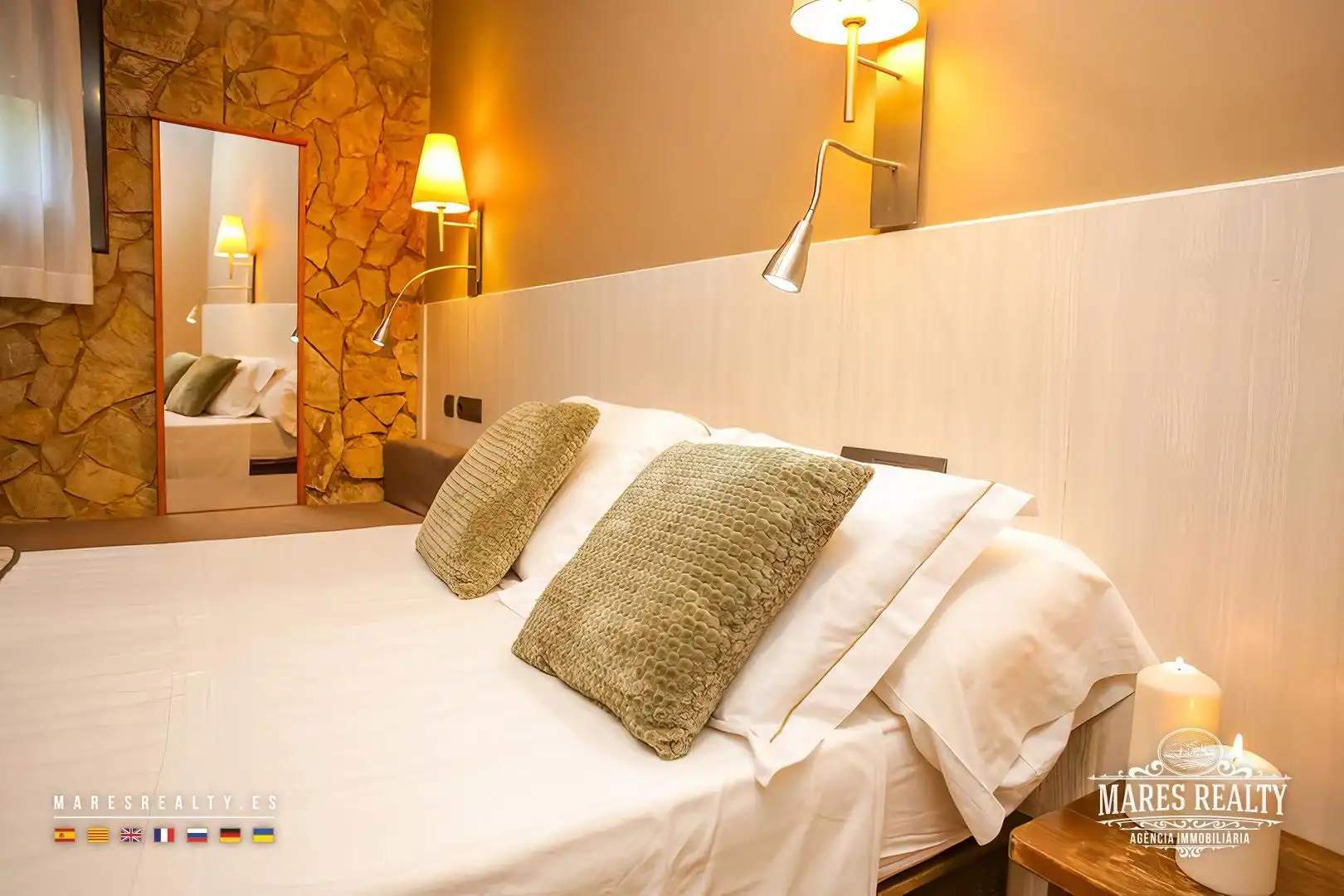 Schlafzimmer von Country house zum Verkauf in Vidreres mit Heizung, Privatgarten und Abstellraum