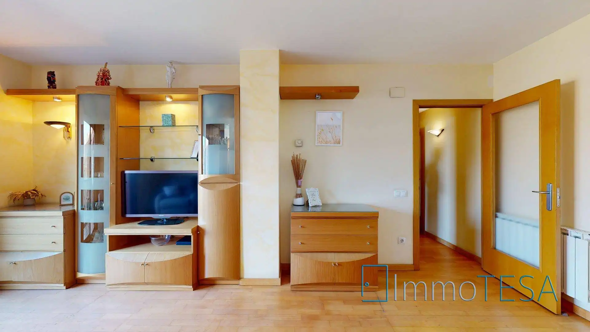 Sala d'estar de Àtic en venda en Barberà del Vallès amb Aire condicionat, Calefacció i Parquet
