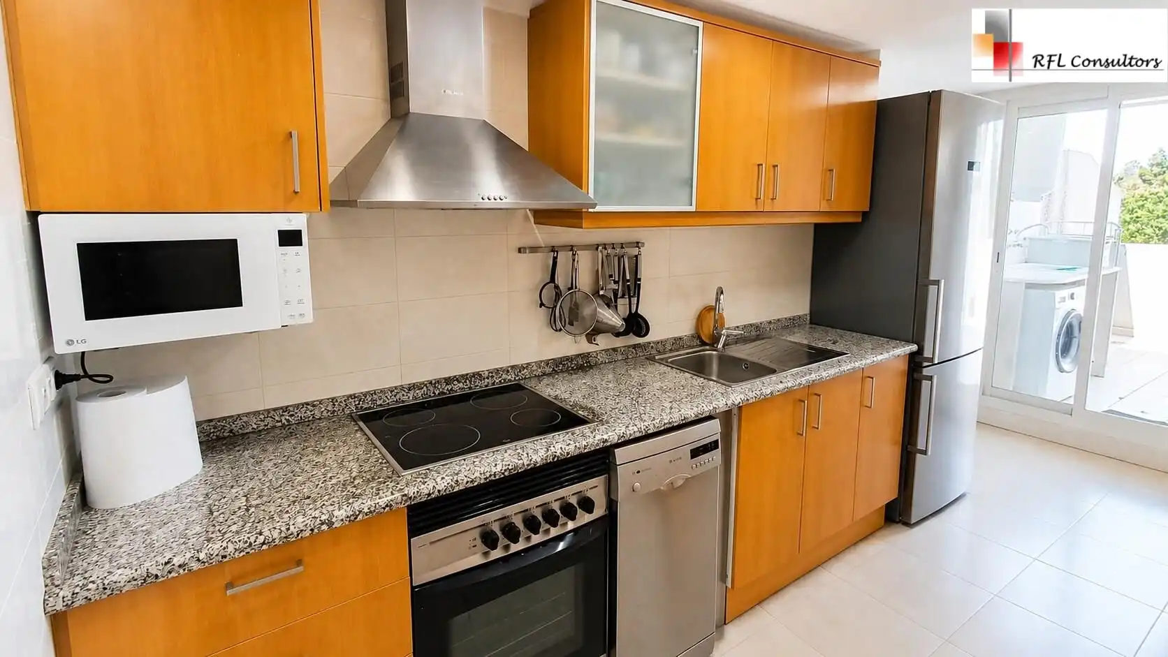 Cocina de Ático en venta en Torreblanca con Aire acondicionado, Jardín privado y Terraza