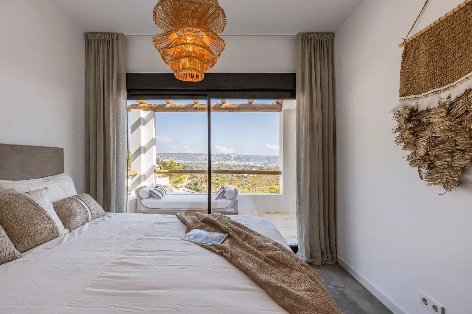 Bedroom of Houses for sale in Jávea / Xàbia  with Air Conditioner, Heating and Private garden