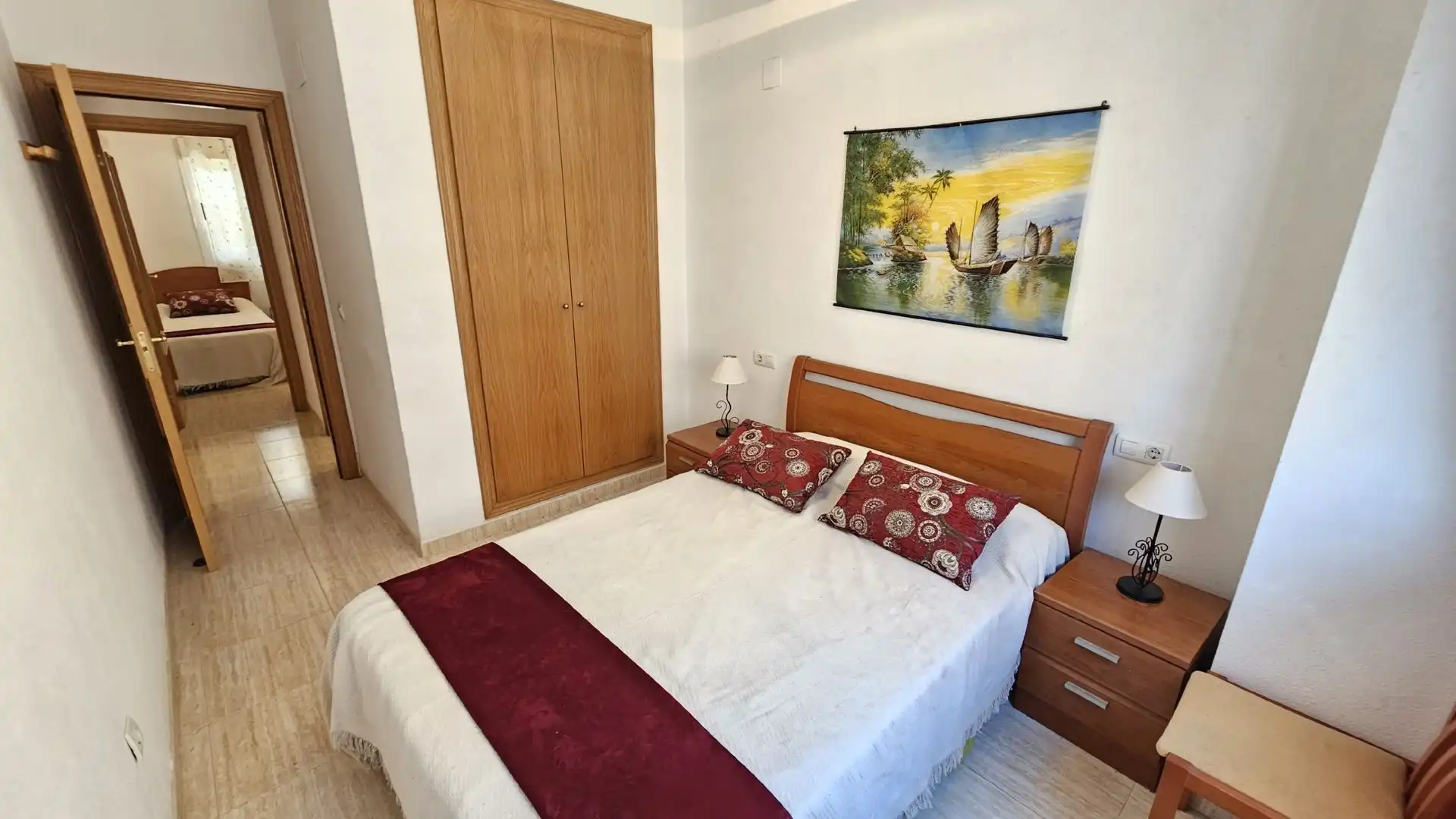 Bedroom of Apartments for sale in Oropesa del Mar / Orpesa  with Air Conditioner, Heating and Terrace