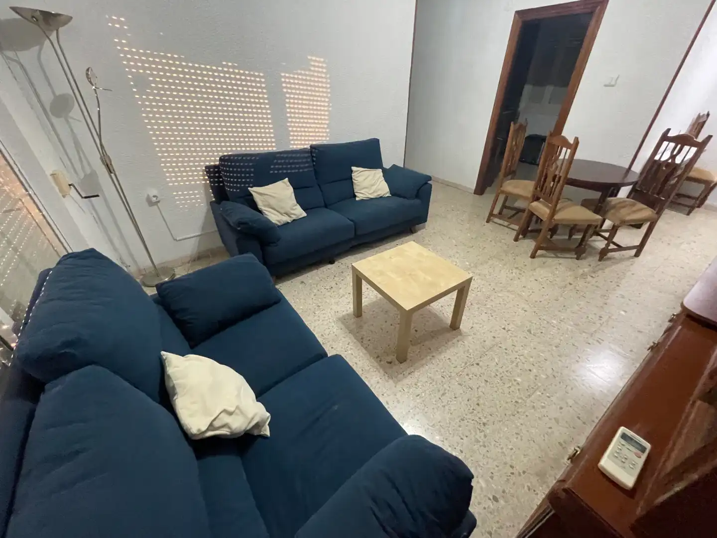 Living room of Flat for rent in Murcia  with Air Conditioner, Heating and Furnished