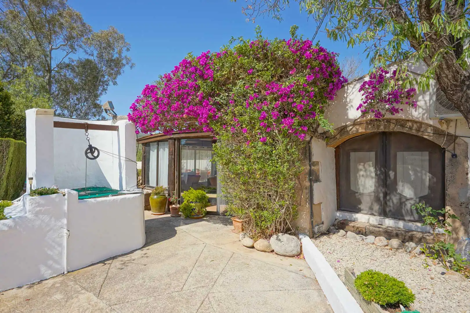 Vista exterior de Casa o chalet en venta en Jávea / Xàbia con Terraza y Piscina
