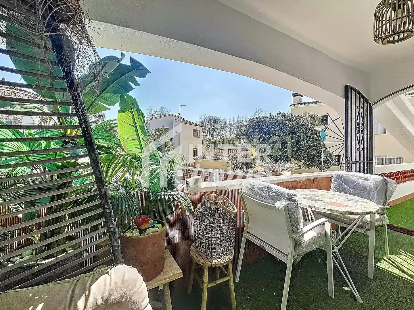Balcony of Houses for sale in Empuriabrava  with Private garden and Swimming Pool