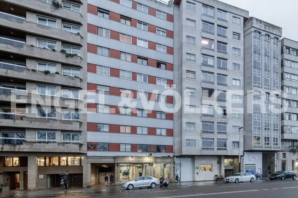 Vista exterior de Pis de lloguer en Vigo  amb Calefacció i Terrassa